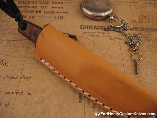 Hiroaki Ohta - Rare Snakewood Gentleman's Belt Knife - Image 6