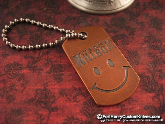Steel Flame - Copper Dogtag - Team Killbox