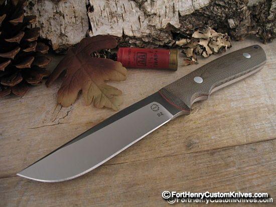 Bob Dozier - Custom Wilderness - (Exp Handle) - Green Micarta