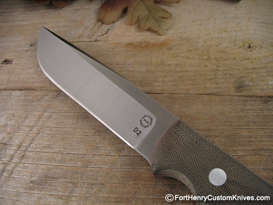 Bob Dozier - Custom Wilderness - (Exp Handle) - Green Micarta - Image 3