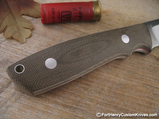 Bob Dozier - Custom Wilderness - (Exp Handle) - Green Micarta - Image 5