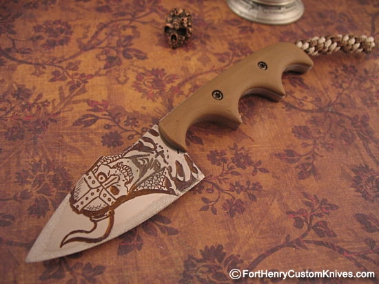 Alan Folts - Second Titanium Carved Harpoon Minimalist - Image 4