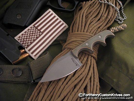 Alan Folts - Wide Spearpoint Minimalist