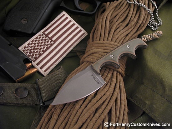 Alan Folts - Wide Spearpoint Minimalist