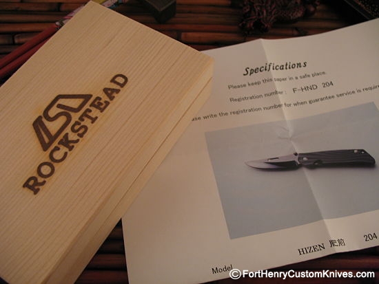 Rockstead Knives - HIZEN - DLC - Image 8