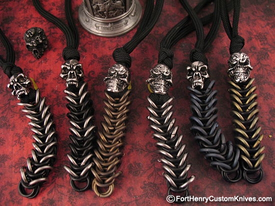 Cory Martin - Skull & Vertebrae Lanyard - Choice