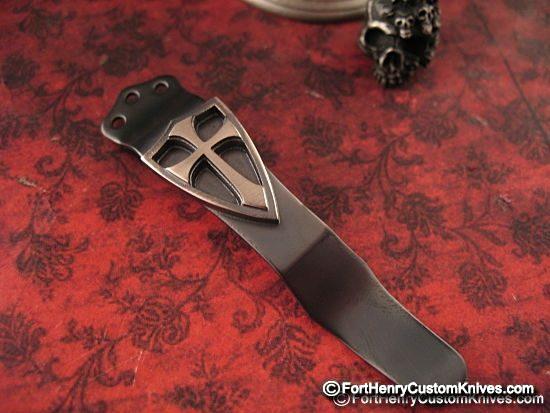 Emerson / Steel Flame - Crusader Clip - Silver