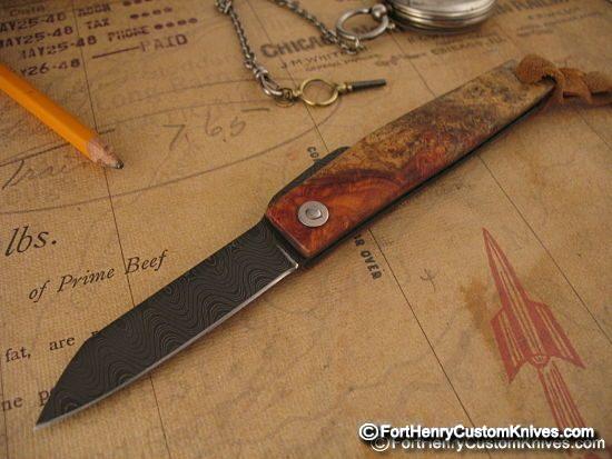 Hiroaki Ohta - Damascus Friction Folder