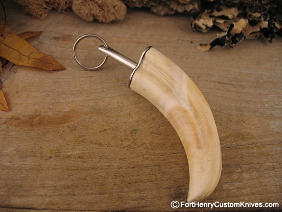 George Muller - Boar Warthog Tusk Keychain L - Image 2