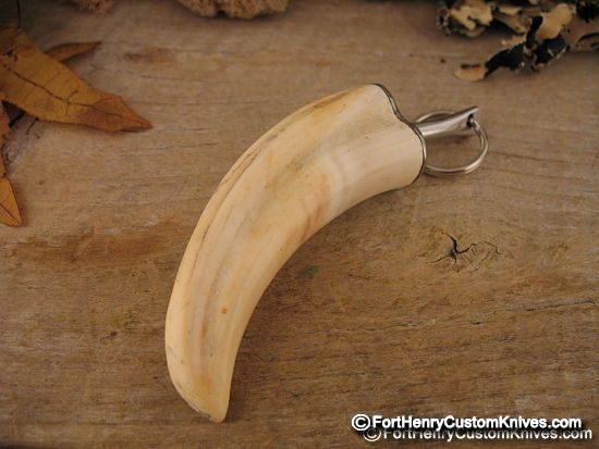 George Muller - Boar Warthog Tusk Keychain L