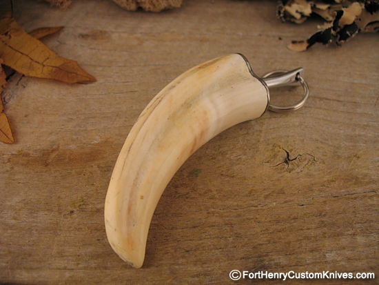 George Muller - Boar Warthog Tusk Keychain L
