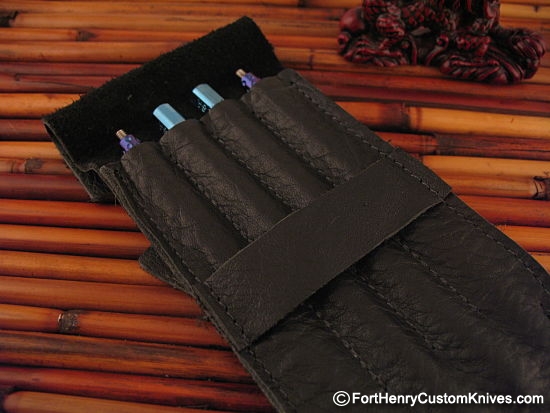 Steve Kelly - Ti Sushi Chopsticks - Blue Fade - Image 6