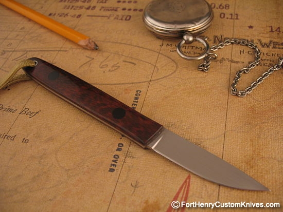 Hiroaki Ohta - Rare Snakewood Gentleman's Belt Knife - Image 5