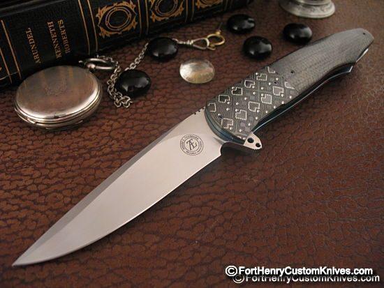 Andre Thorburn - Engraved Zirc - Gentleman's Flipper