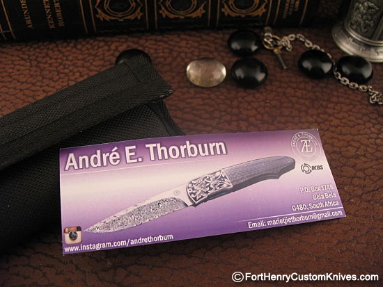 Andre Thorburn - Engraved Zirc - Gentleman's Flipper - Image 9