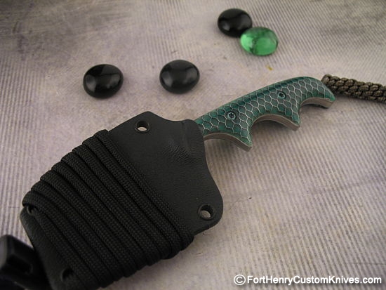 Alan Folts - Rare Titanium Carved Wharnie Minimalist - Image 7