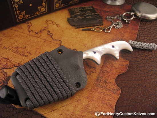 Alan Folts - One of a Kind - Harpoon Damasteel & Pearl Minimalist - Image 8