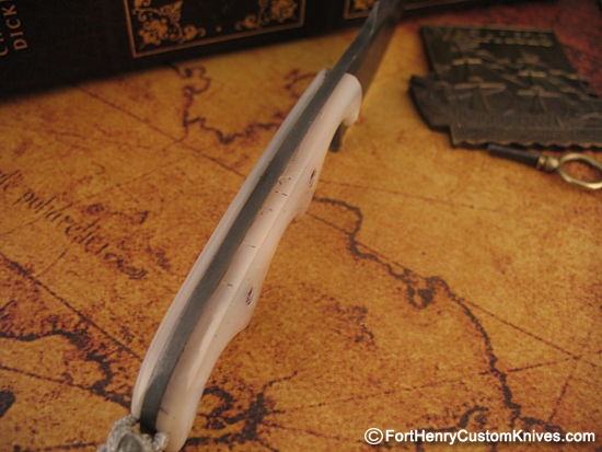 Alan Folts - One of a Kind - Harpoon Damasteel & Pearl Minimalist - Image 5