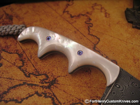 Alan Folts - One of a Kind - Harpoon Damasteel & Pearl Minimalist - Image 6