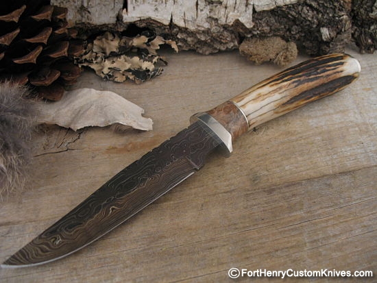 Herb Derr - Sambar Stag Clip Point - Image 2