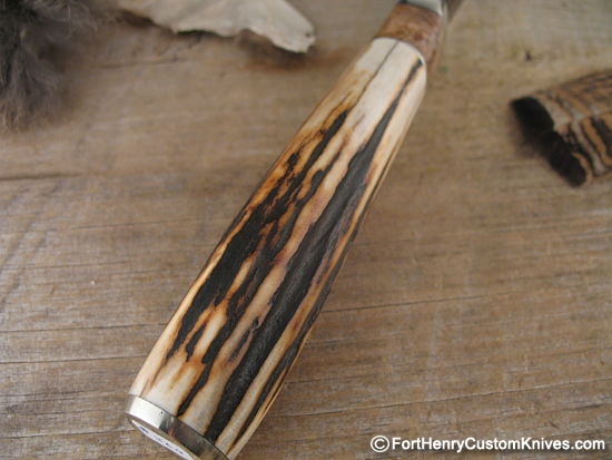 Herb Derr - Sambar Stag Clip Point - Image 4