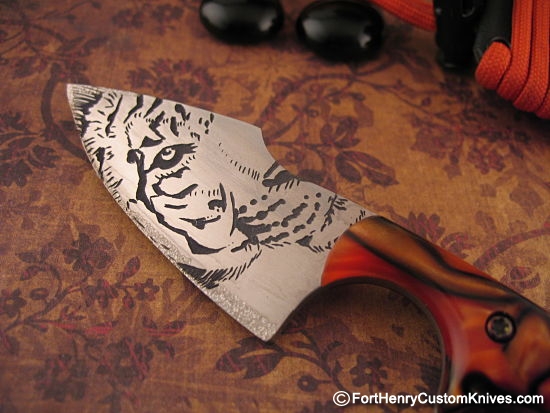 Alan Folts - Rare Titanium Carved Harpoon Minimalist - Image 4