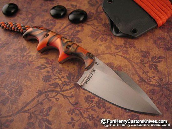 Alan Folts - Rare Titanium Carved Harpoon Minimalist