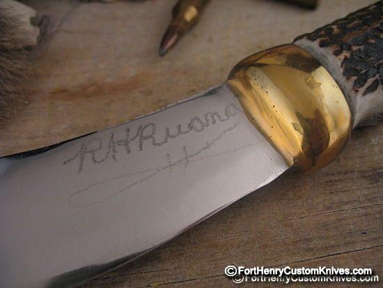 Rudy Ruana - Custom Brassie ~ RARE Nessmuk Skinner - Image 4