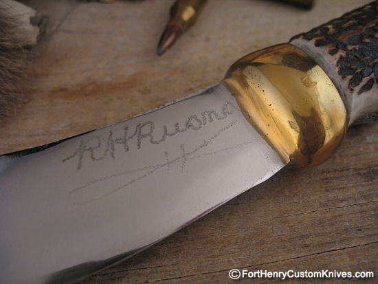 Rudy Ruana - Custom Brassie ~ RARE Nessmuk Skinner - Image 4