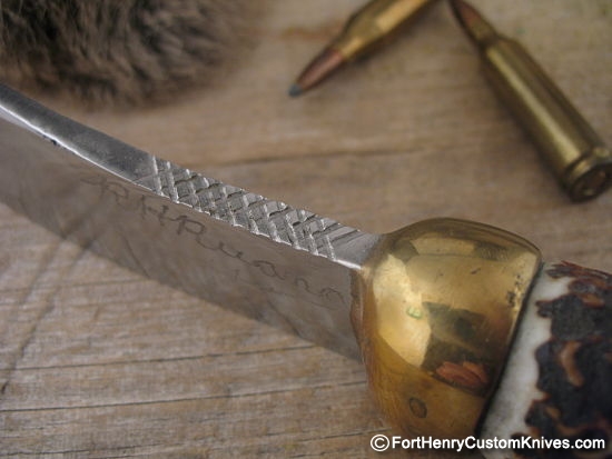 Rudy Ruana - Custom Brassie ~ RARE Nessmuk Skinner - Image 3