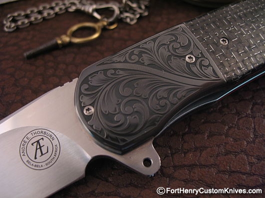 Andre Thorburn - Engraved Gentleman's Flipper - Image 5