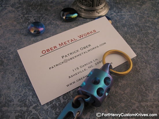 Patrick Ober - Floating Lantern Titanium Keychain - Image 5