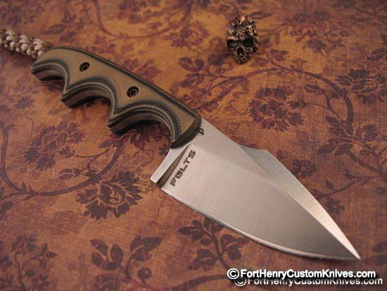 Alan Folts - Rare Titanium Carved Harpoon Minimalist