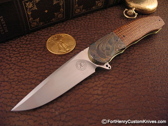 Andre Thorburn - Engraved Gentleman's Flipper