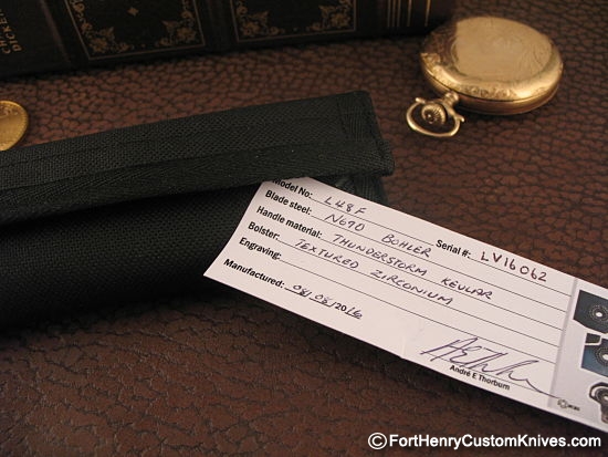 Andre Thorburn - Engraved Gentleman's Flipper - Image 9