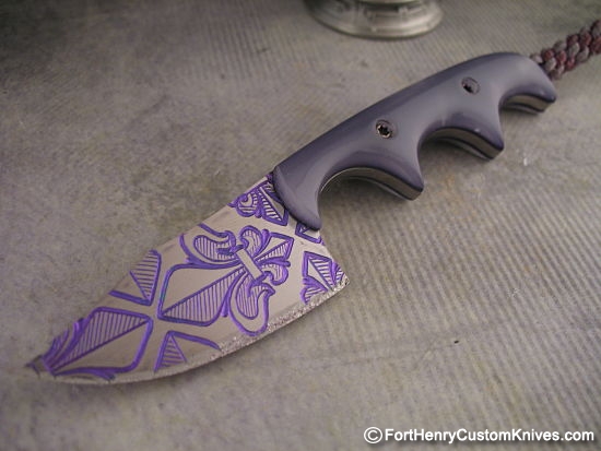 Alan Folts - Titanium Carved Bowie Minimalist - Image 2