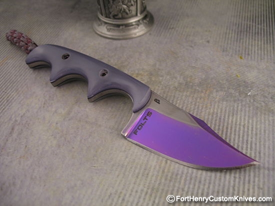 Alan Folts - Titanium Carved Bowie Minimalist