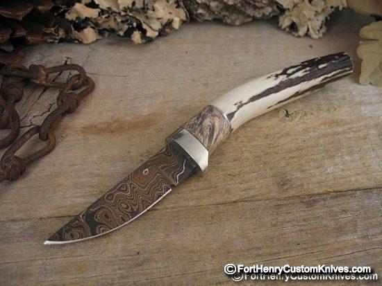 Herb Derr - NEW Neck Knife w/Mag Sheath