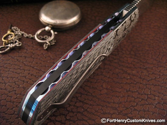 Andre Thorburn - Large Engraved Gentleman's Flipper - Image 7