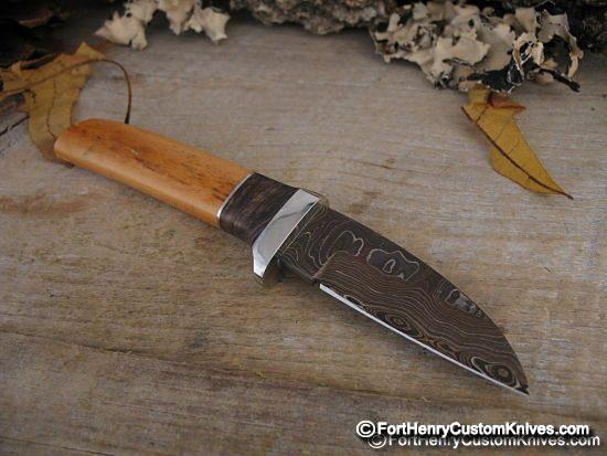 Herb Derr - NEW Neck Knife w/Mag Sheath
