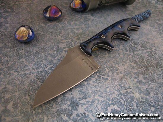 Alan Folts - NEW Style ~ Mod Wharncliff w/FREE Belt Clip