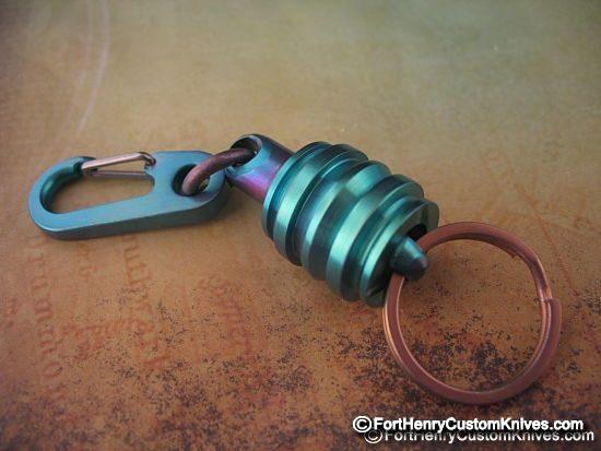 Patrick Ober - Floating Lantern Titanium Keychain