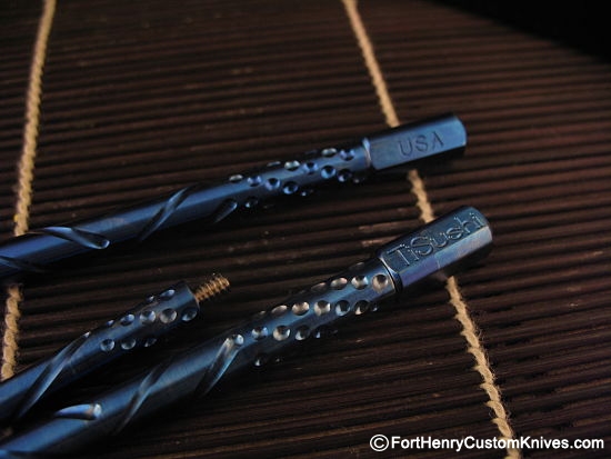 Steve Kelly - Ti Sushi Chopsticks - Deep Sea Blue - Image 5