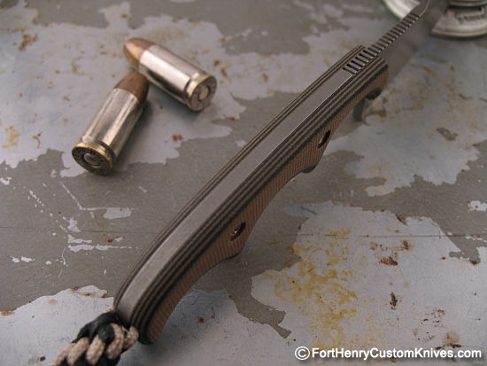 Alan Folts - Tactical Bowie Minimalist w/Free Belt Clip - Image 4