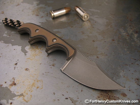 Alan Folts - Tactical Bowie Minimalist w/Free Belt Clip - Image 5