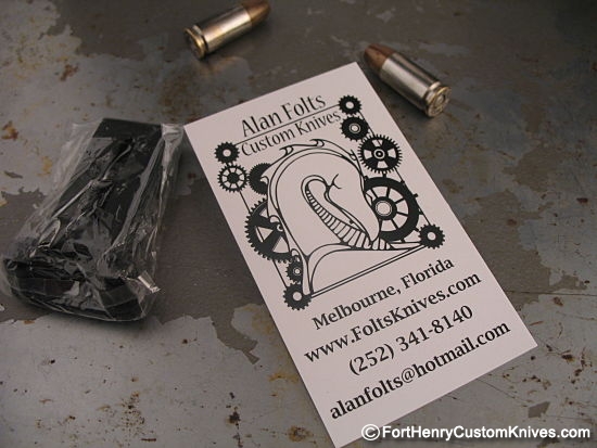 Alan Folts - Tactical Bowie Minimalist w/Free Belt Clip - Image 7