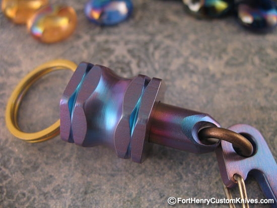 Patrick Ober - Floating Lantern Titanium Keychain - Image 3