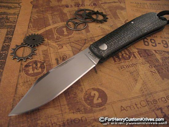 Hiroaki Ohta - Linerless - Lim Ed Custom Clip Point Jack