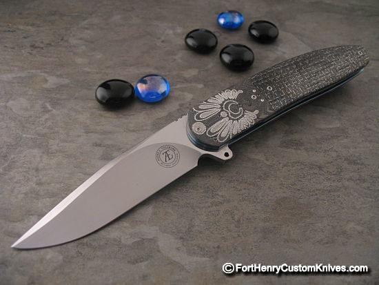 Andre Thorburn - Engraved Gentleman's Flipper - Zirc Bolster