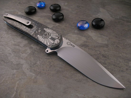 Andre Thorburn - Engraved Gentleman's Flipper - Zirc Bolster - Image 8